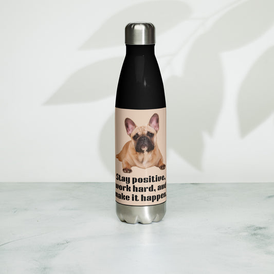 Stainless steel water bottle