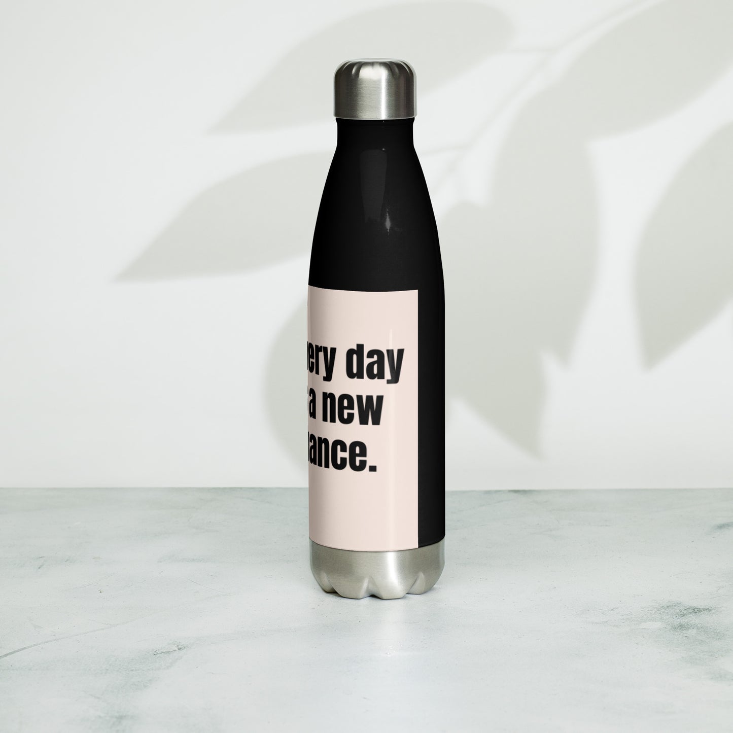 Stainless steel water bottle