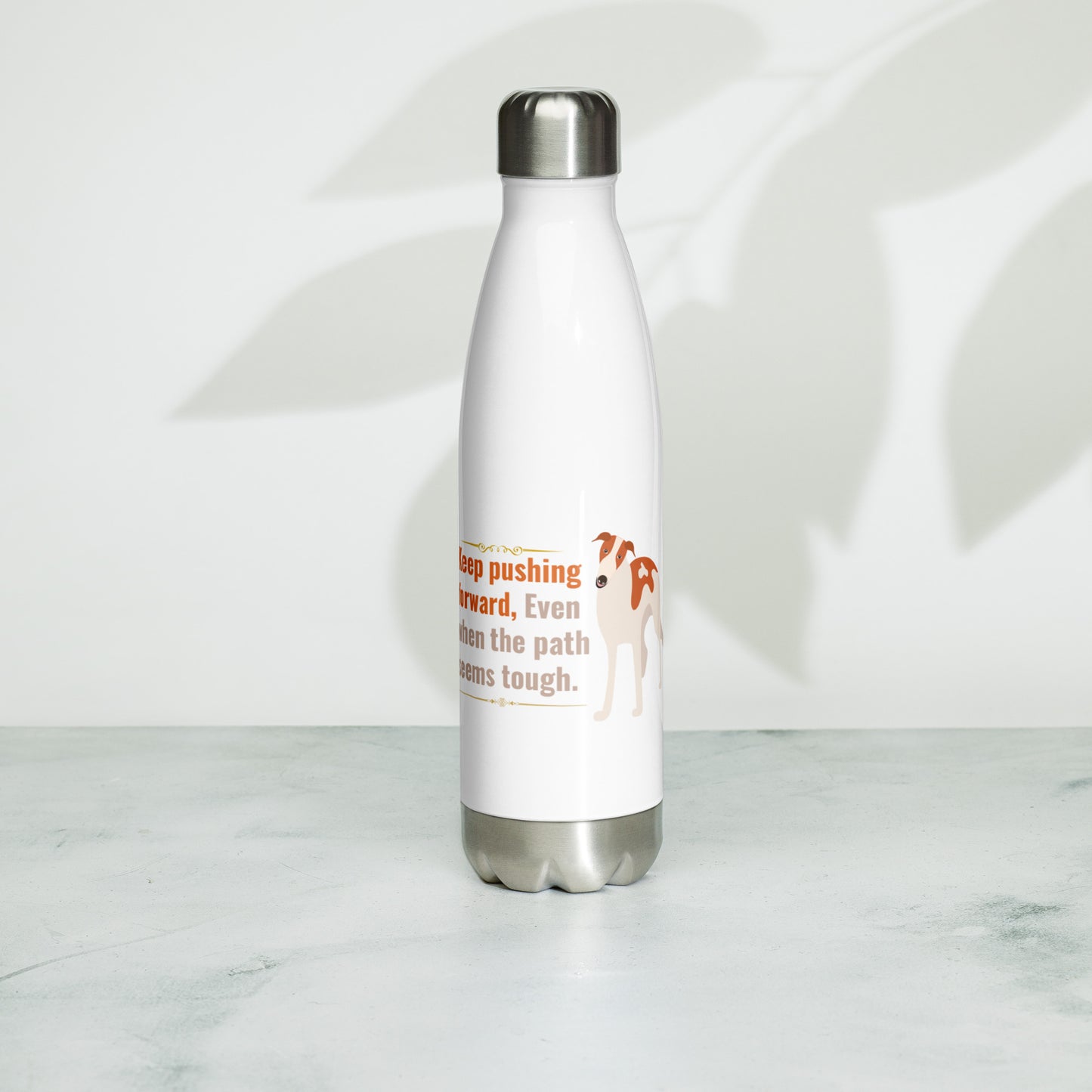 Stainless steel water bottle