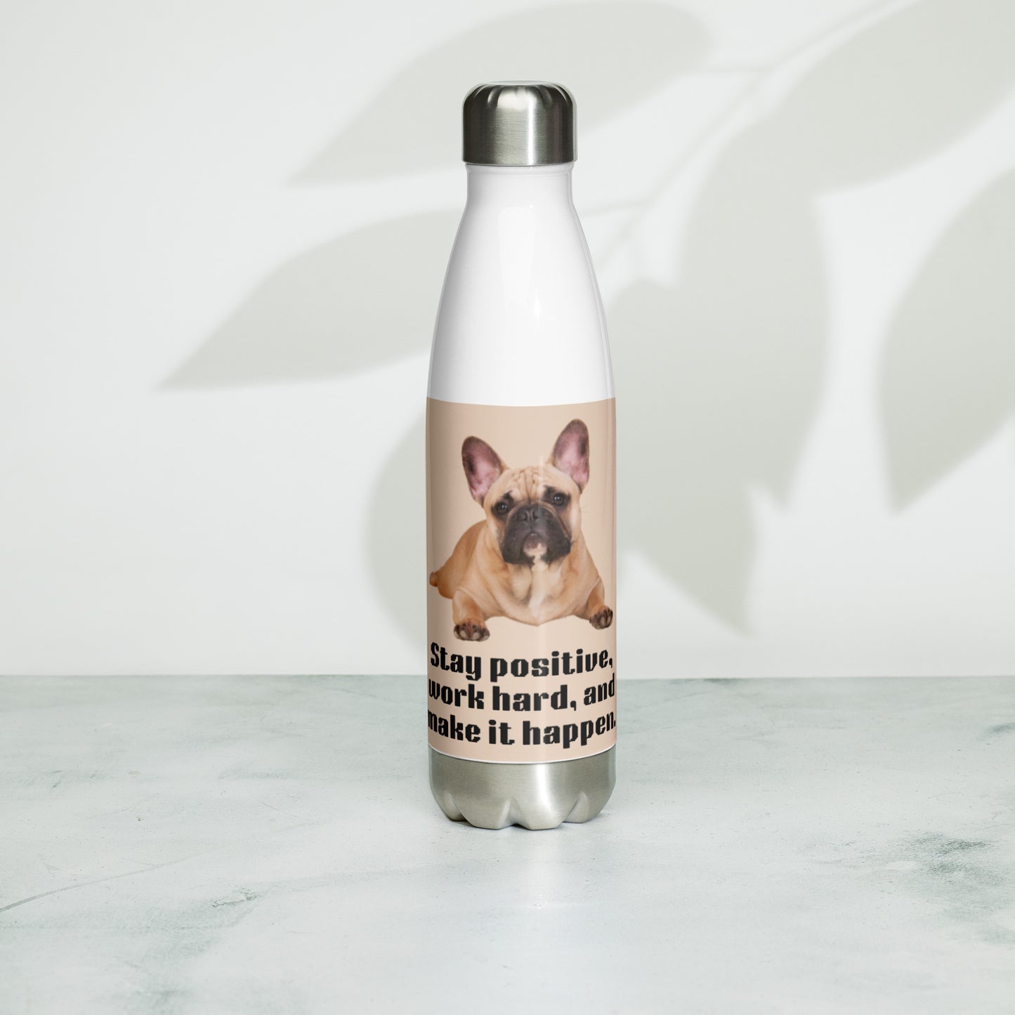 Stainless steel water bottle