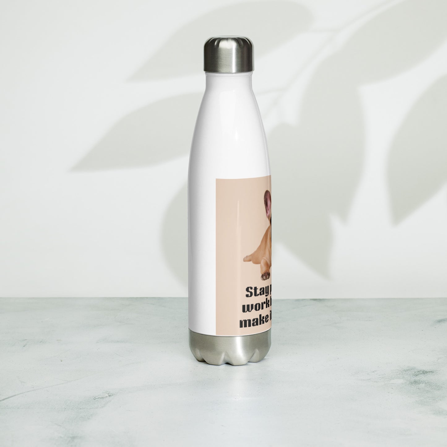 Stainless steel water bottle