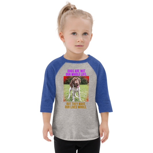 Dogs are not our whole life, but they make our lives whole