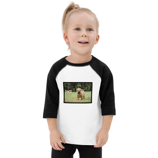 Dogs are not our whole life, but they make our lives whole