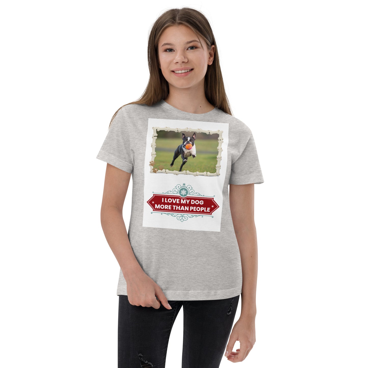 I Love My Dog More Than People T-shirt
