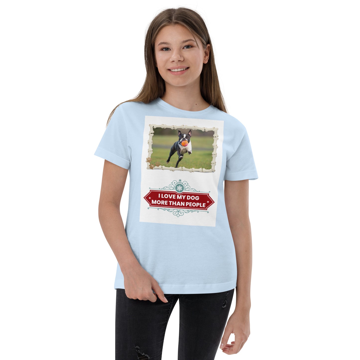 I Love My Dog More Than People T-shirt