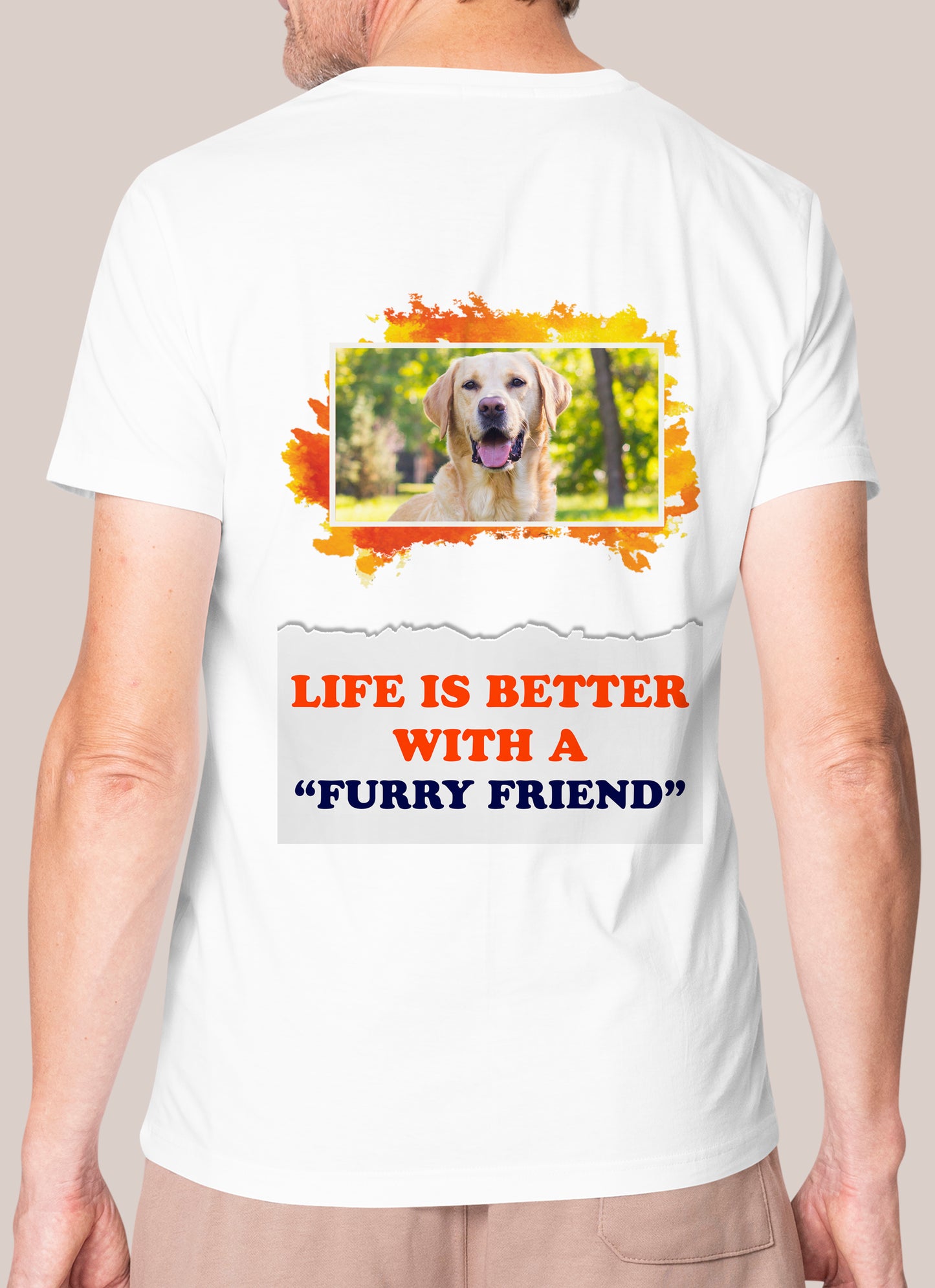 Life is better with a furry friend (Men)
