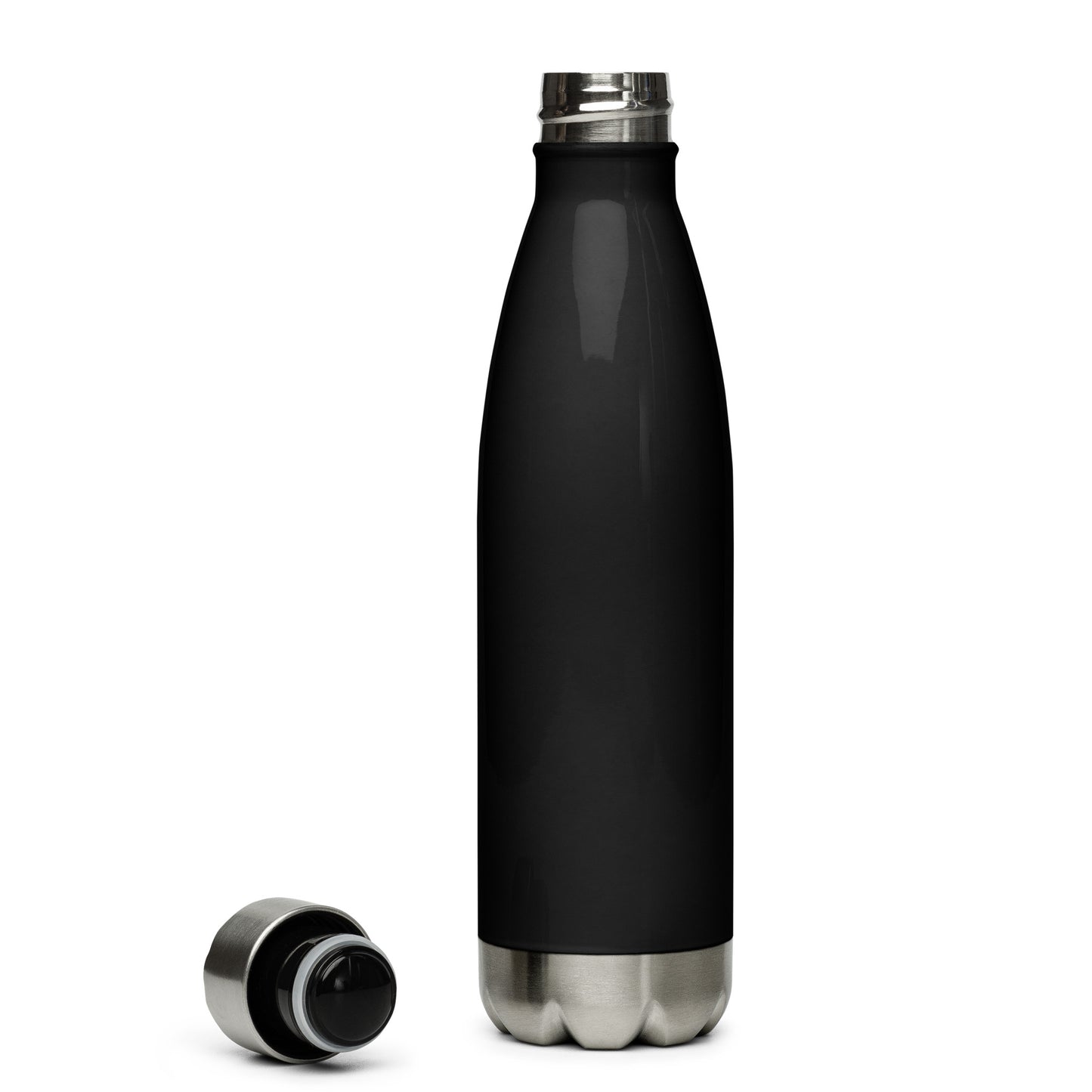 Dogs leave paw prints on your heart (Stainless Steel Water Bottle)