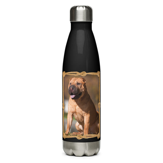 Chinese Shar-Pei (Steel Water Bottle)