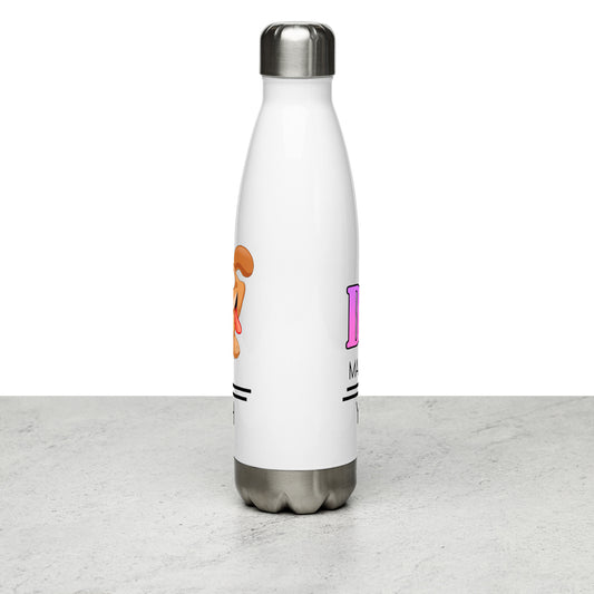 Dogs make me happy, you not so much (Steel Water Bottle)