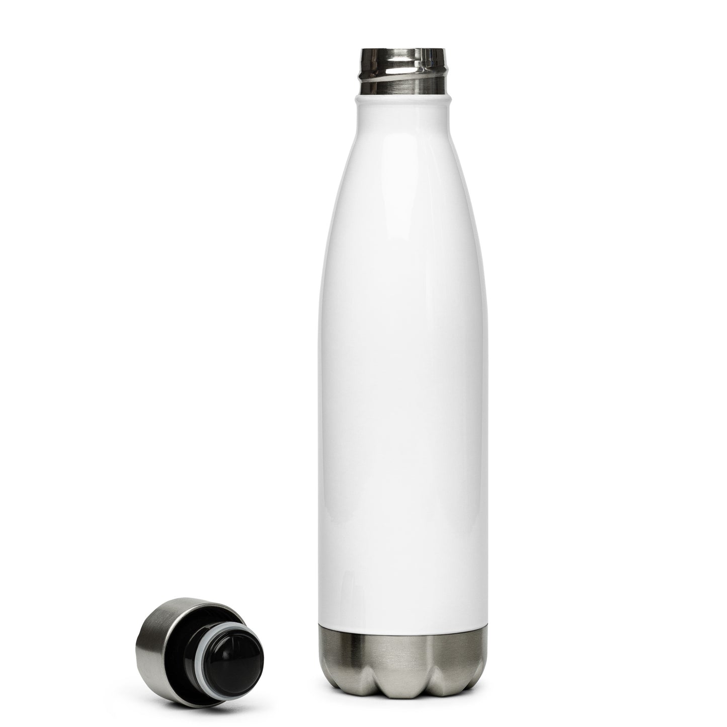 Dogs leave paw prints on your heart (Stainless Steel Water Bottle)