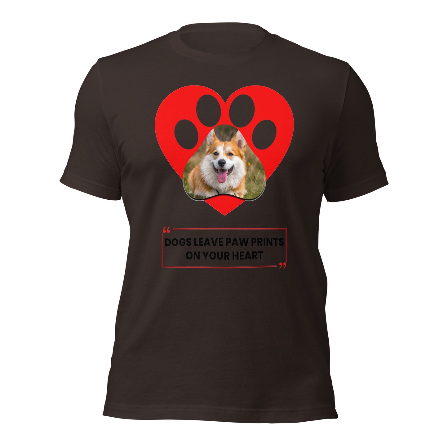 Dogs leave paw prints on your heart (Men)