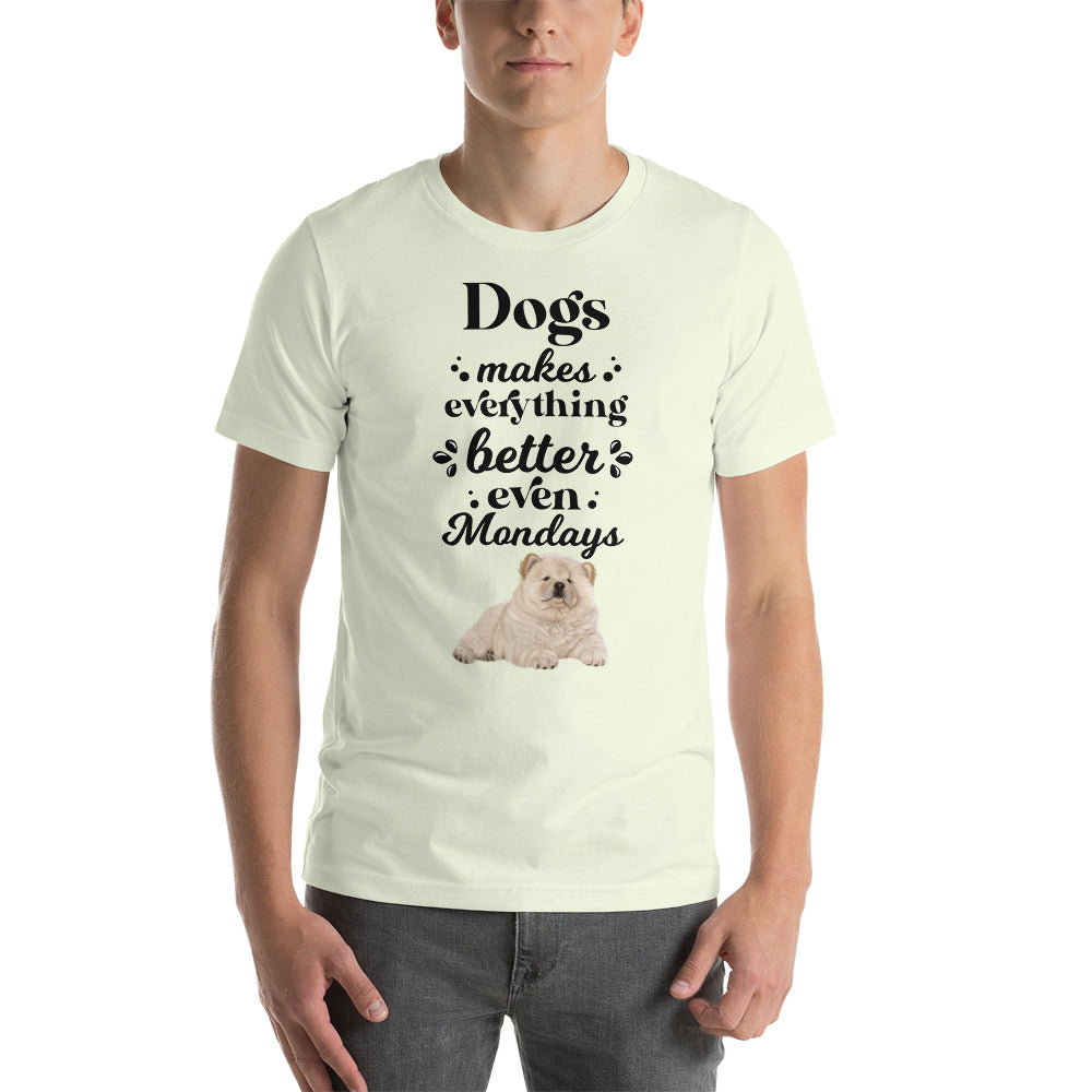 Dogs make everything better, even Mondays (Men)