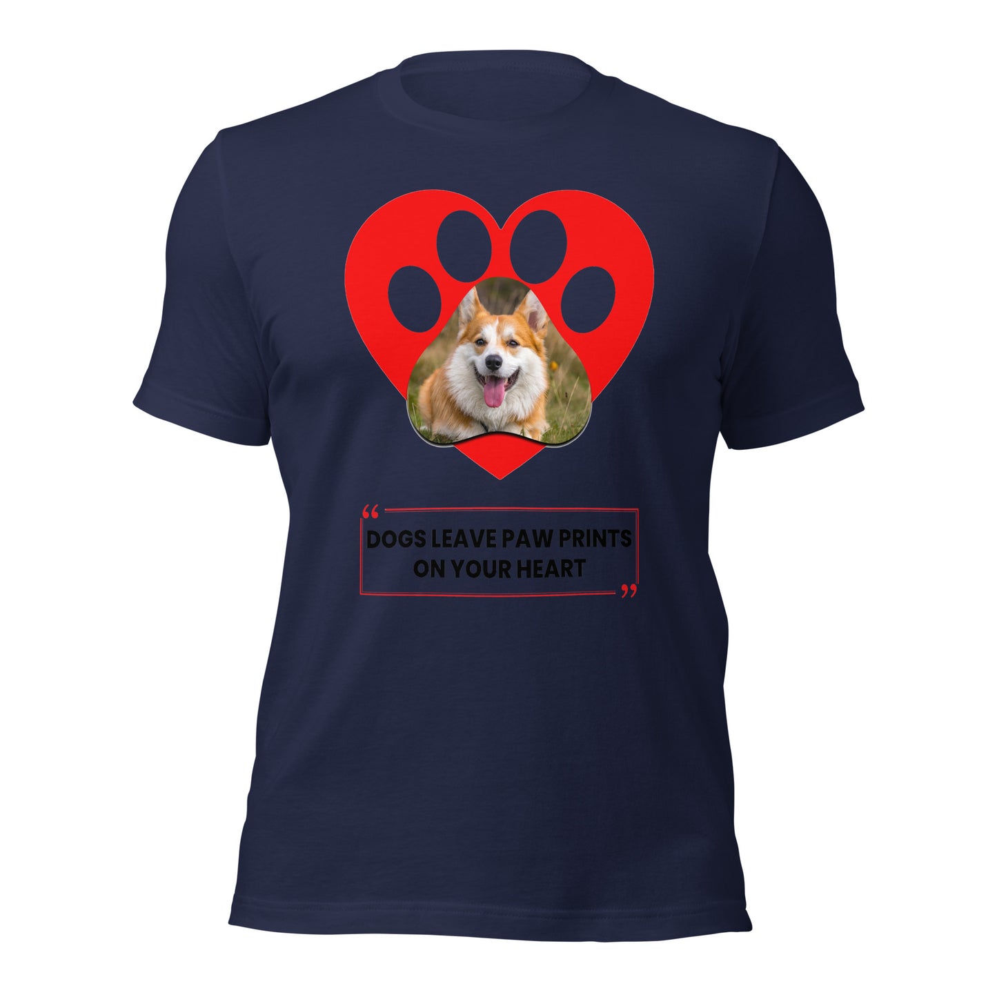 Dogs leave paw prints on your heart (Men)