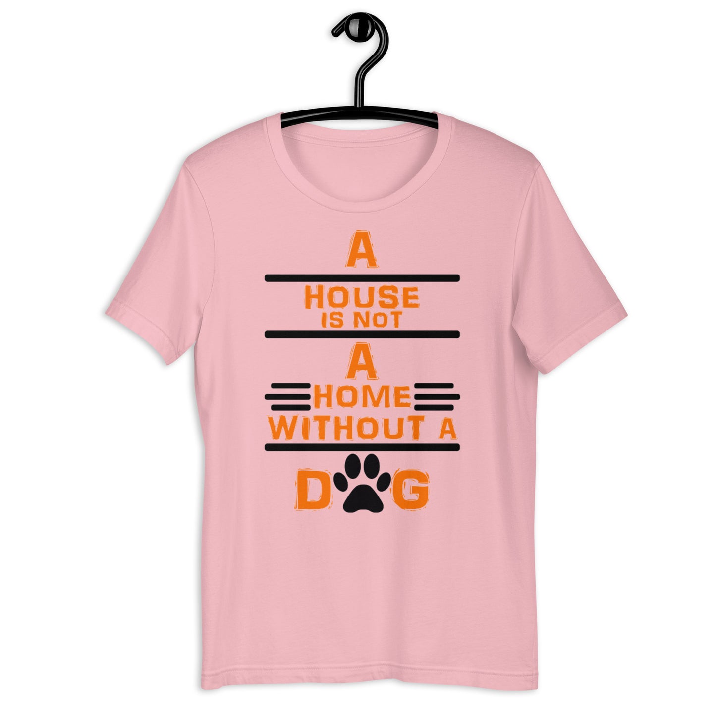 A house is not a home without a dog Men Shirt