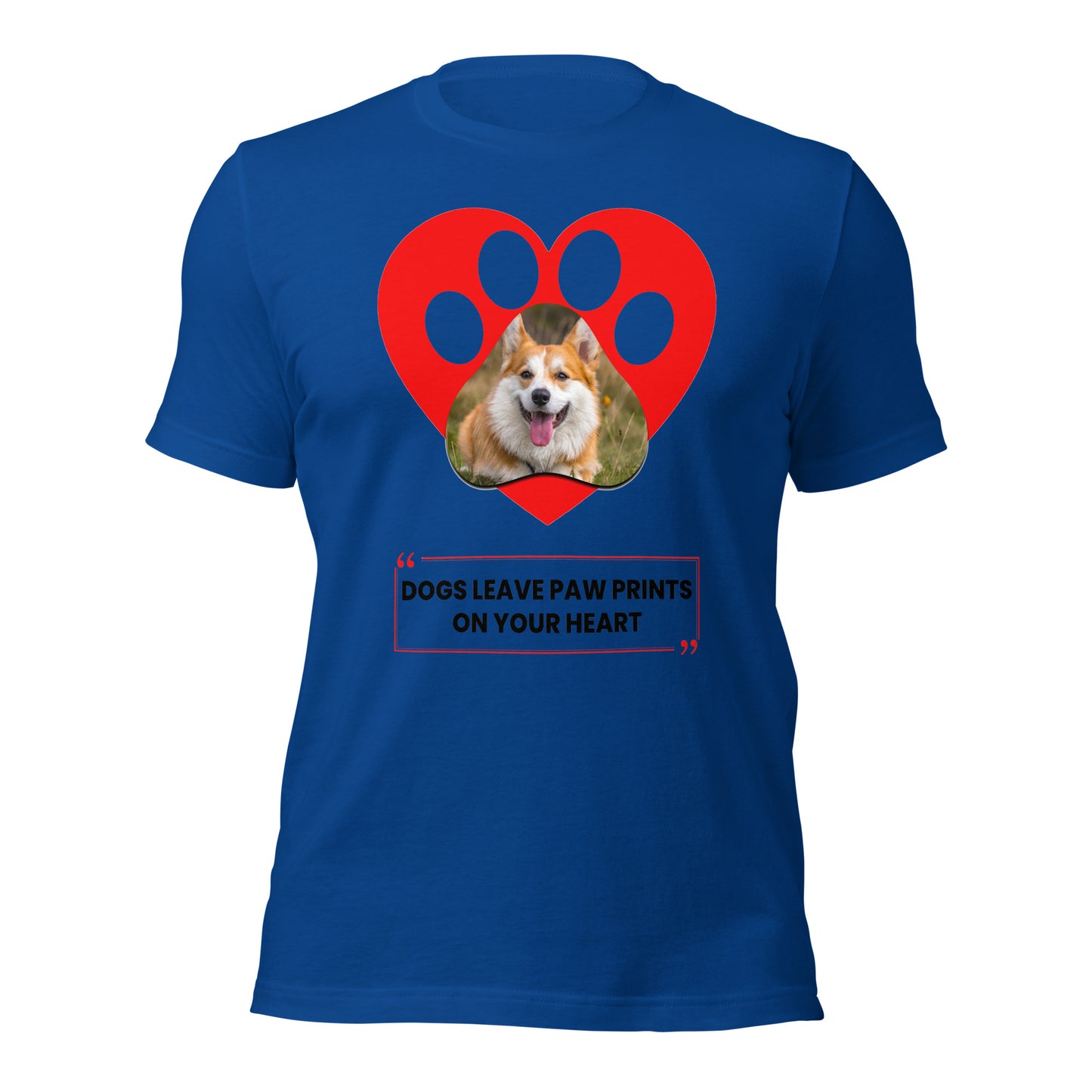 Dogs leave paw prints on your heart (Men)