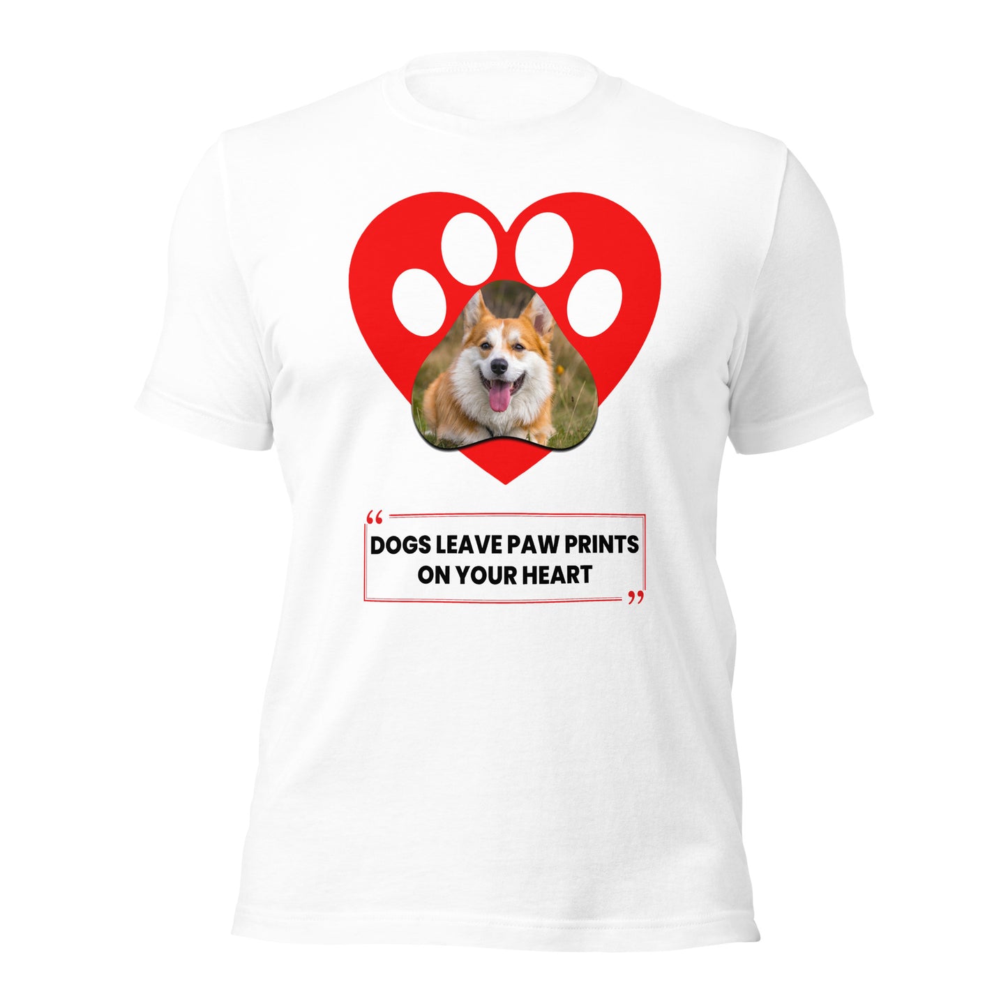 Dogs leave paw prints on your heart (Men)