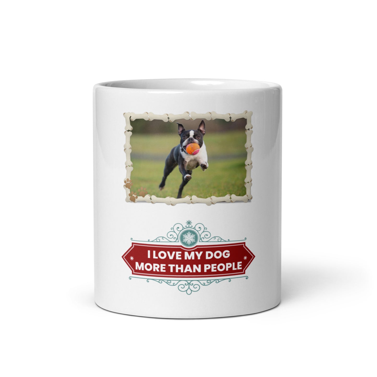 I love my dog more than people (mug)