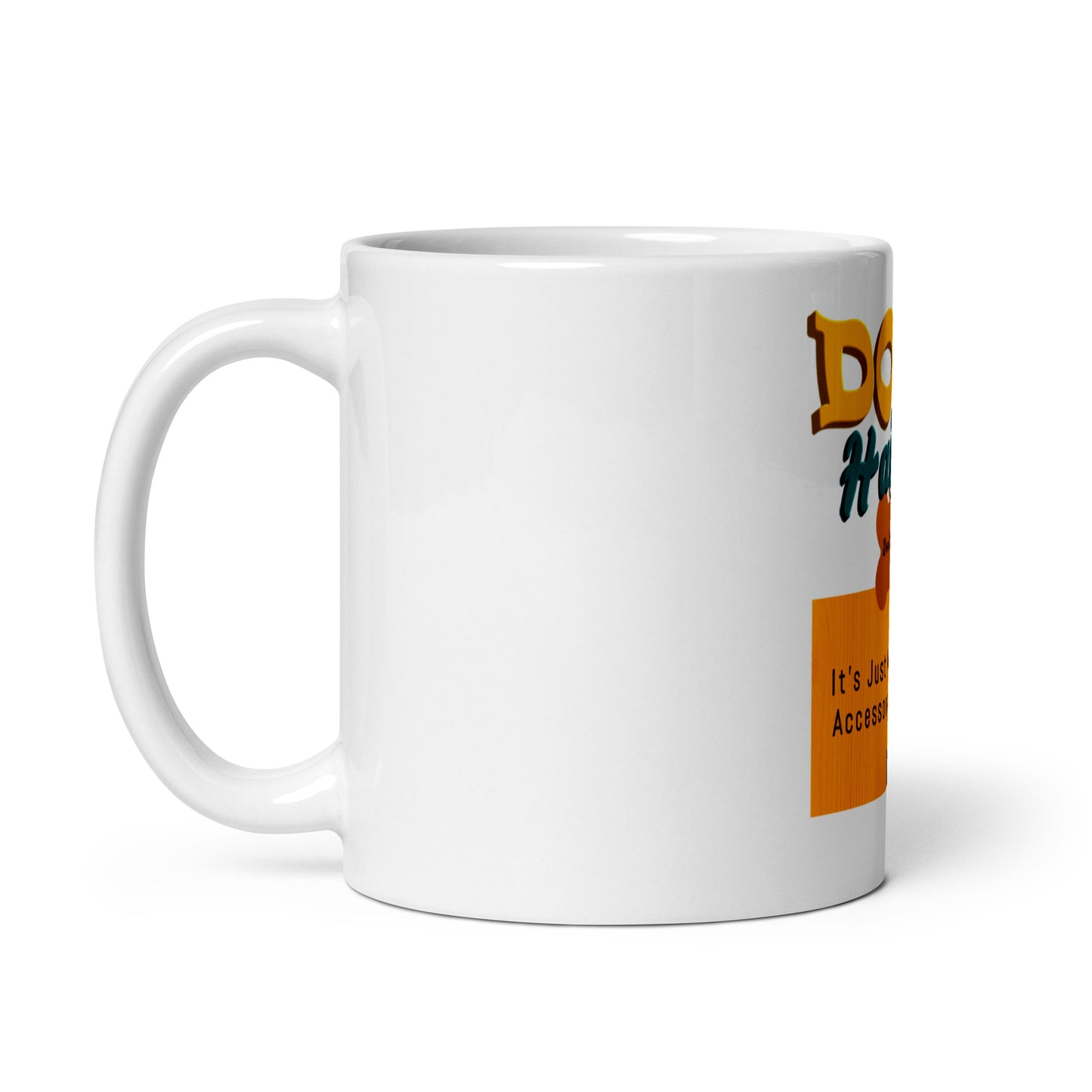 Dog hair, don't care. It's just my accessory (mug)