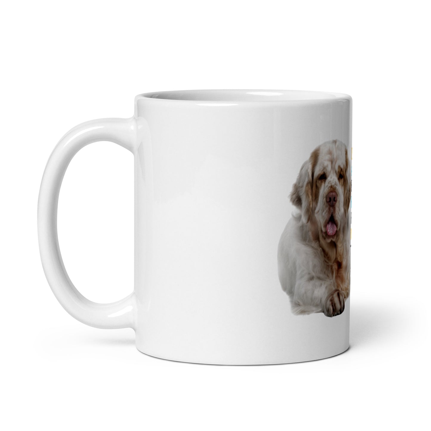 Dogs are the angels sent from heaven to help us live a better life (mug)
