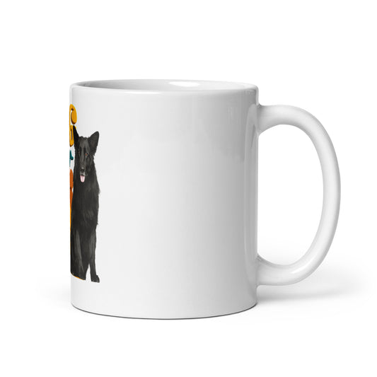 Dog hair, don't care. It's just my accessory (mug)