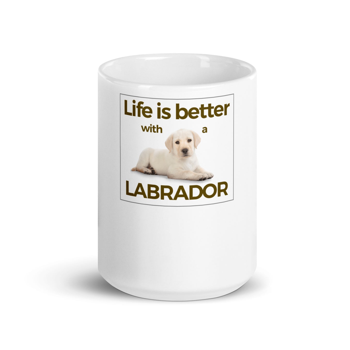 Life is better with a labrador mug