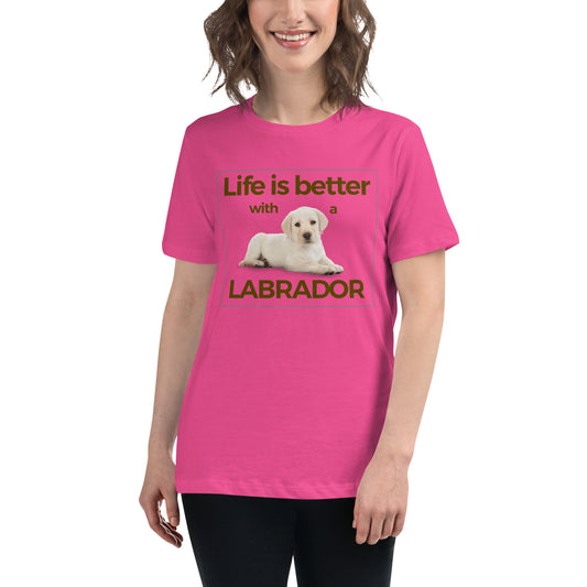 Life Is Better With A Labrador (Women)