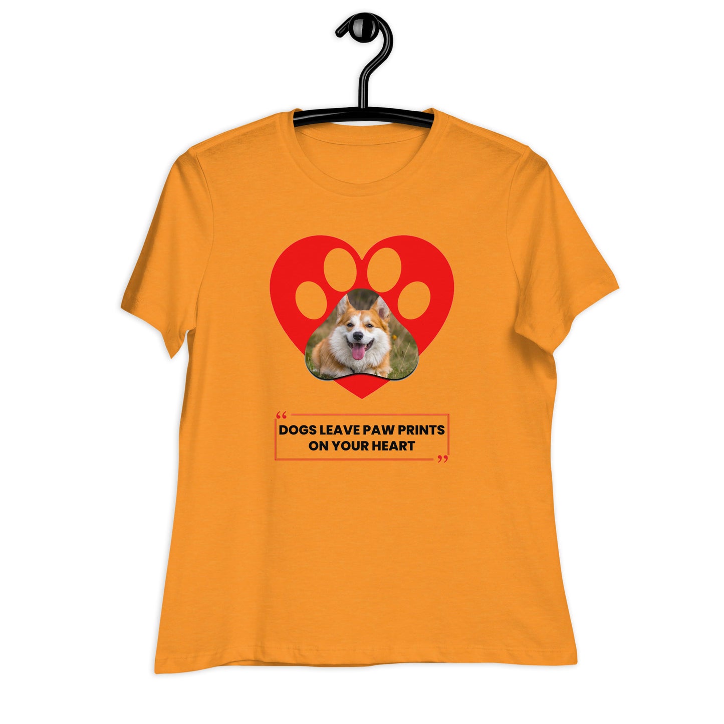 Dogs leave paw prints on your heart (Women)