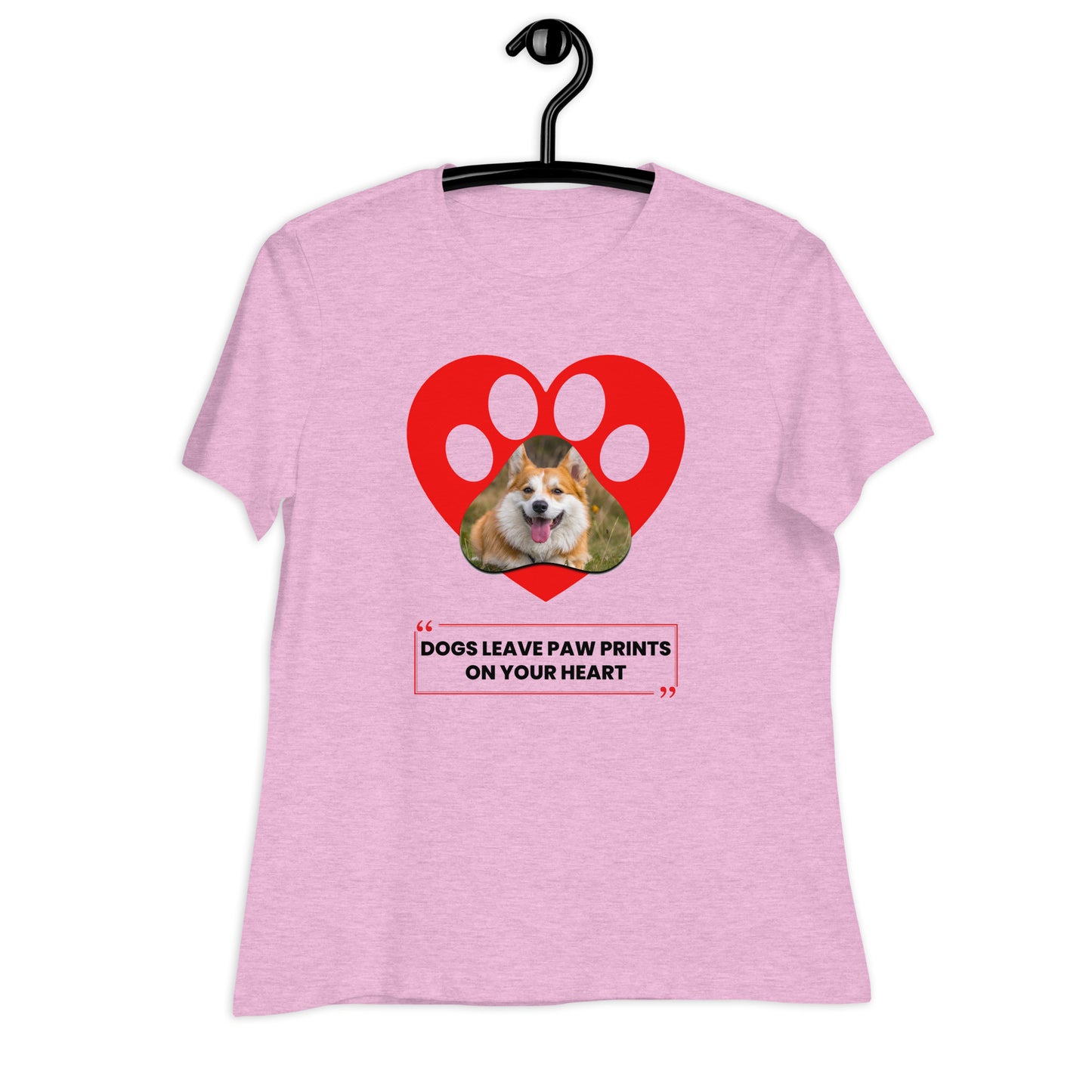Dogs leave paw prints on your heart (Women)