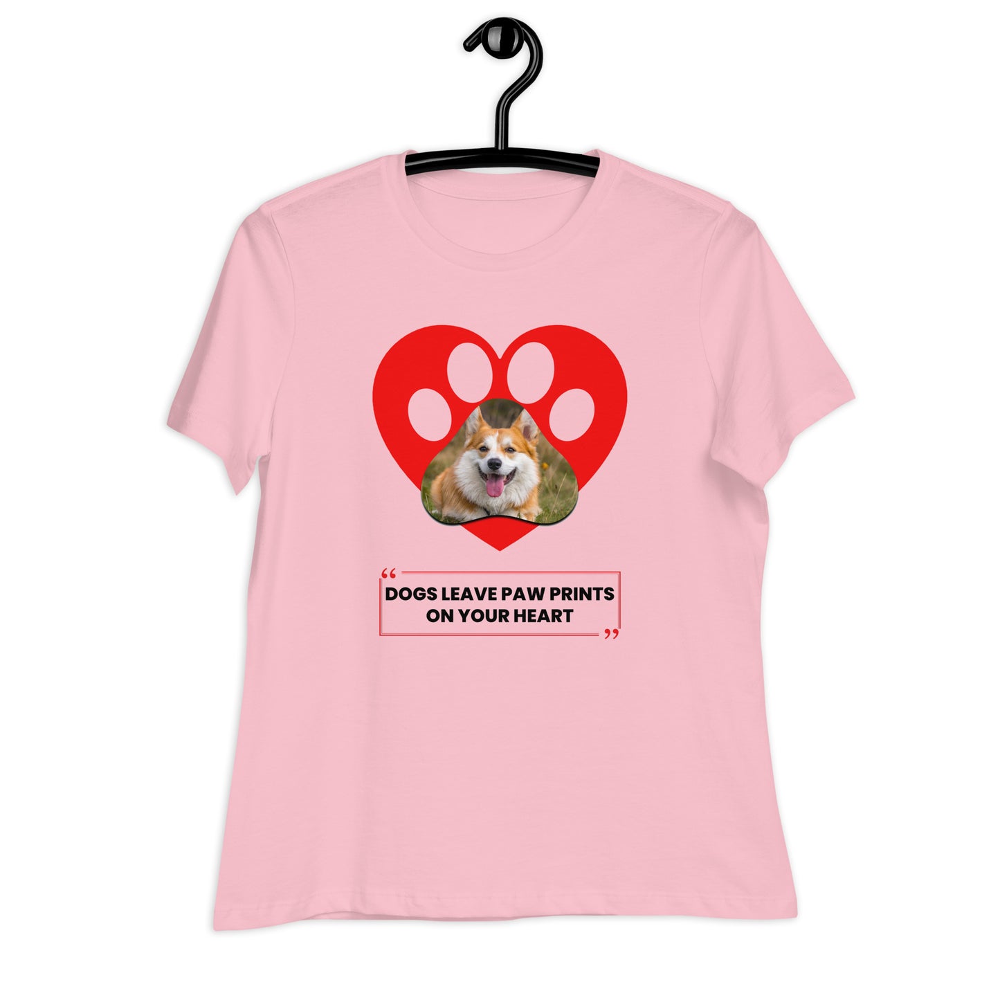 Dogs leave paw prints on your heart (Women)