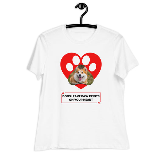 Dogs leave paw prints on your heart (Women)