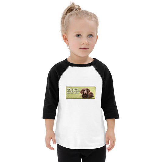 Toddler baseball shirt